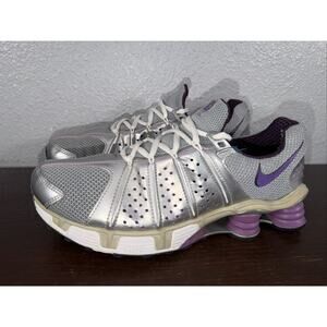 RARE Nike Shox Cognescenti Grey Purple Sneaker 311126-051 Women’s Size 11
